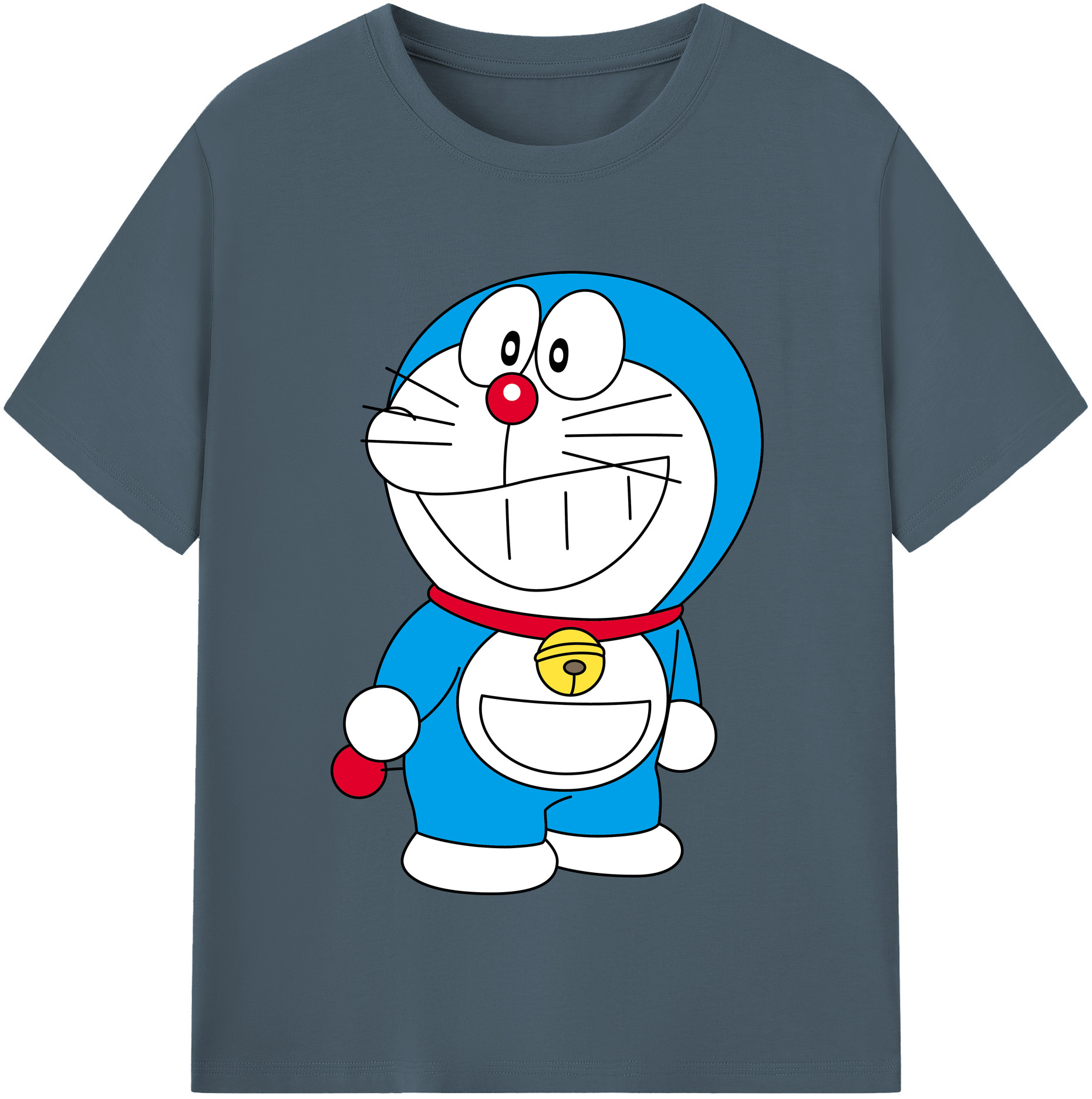 （画像用） ドラえもん Doraemon 綿100％半袖Tシャツ（フロントプリント）